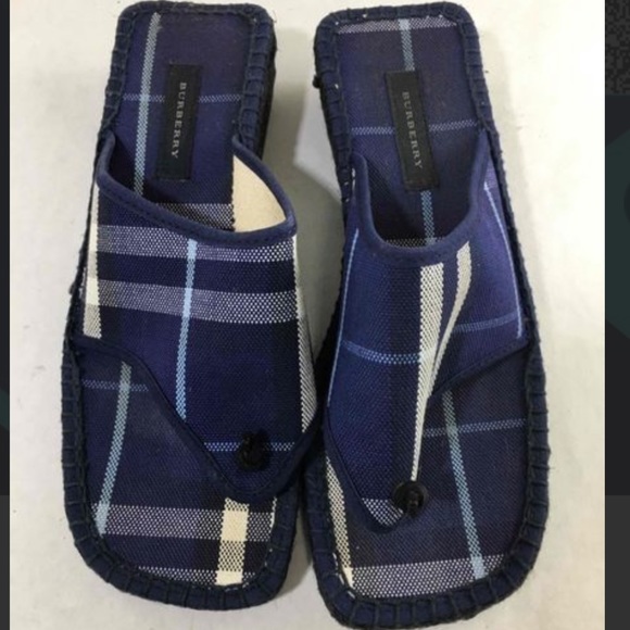 Burberry Wedge Sandals - Picture 4 of 5